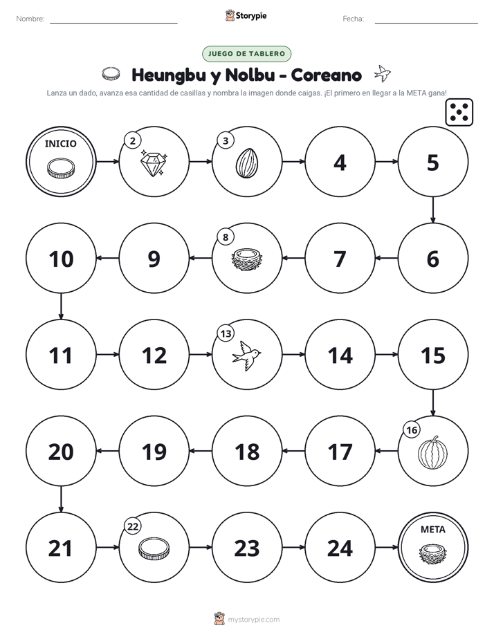 Juego de Rueda y Avanza