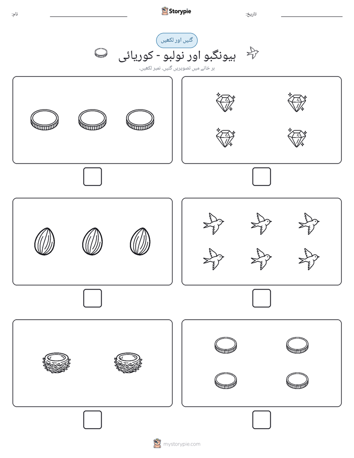 گنیں اور لکھیں