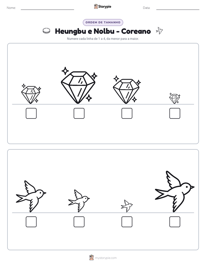Ordem de Tamanho