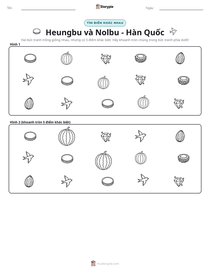 Tìm Sự Khác Biệt