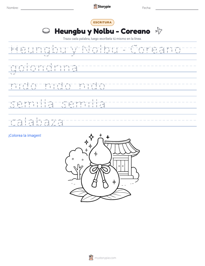 Práctica de Escritura