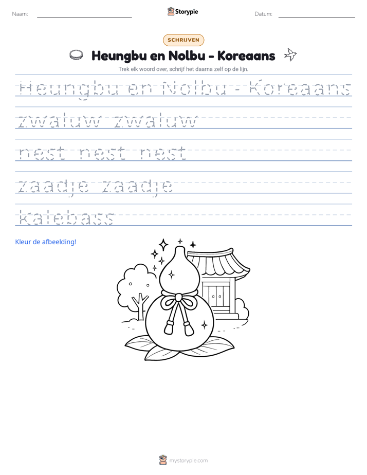 Schrijf Oefening