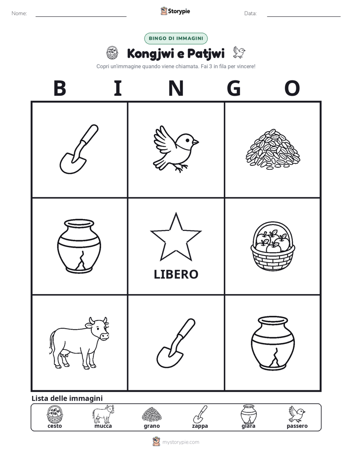 Bingo delle Immagini