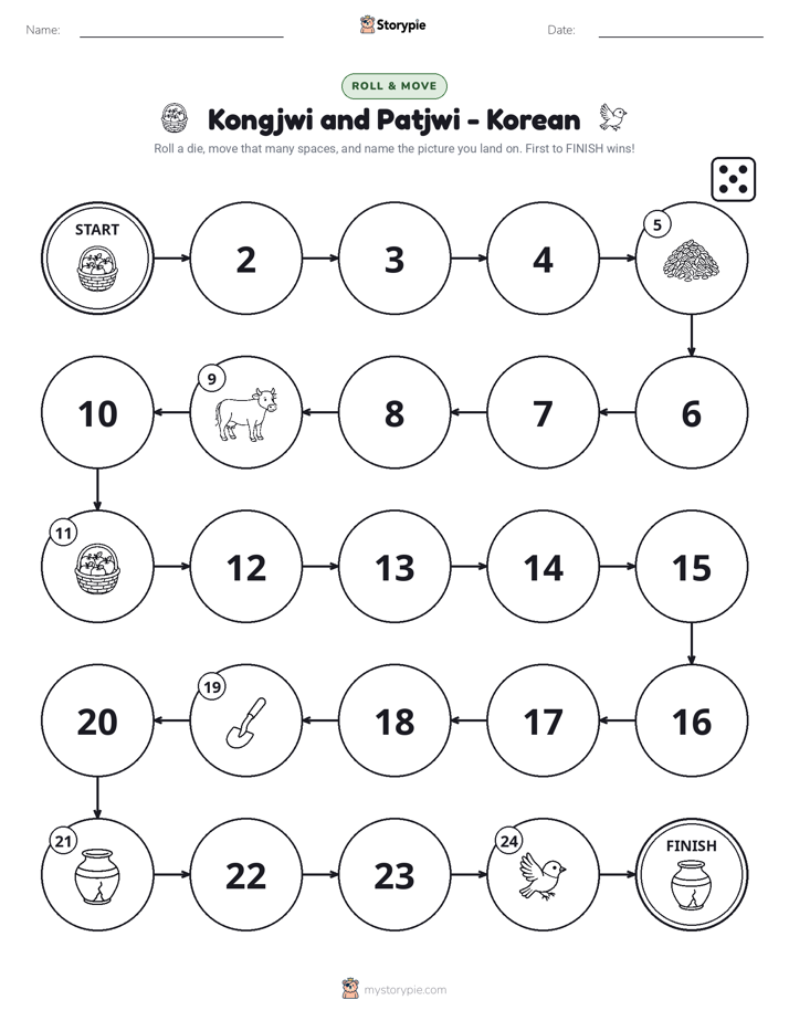 Roll & Move Game