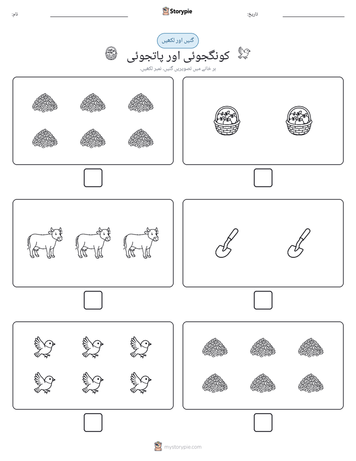 گنیں اور لکھیں