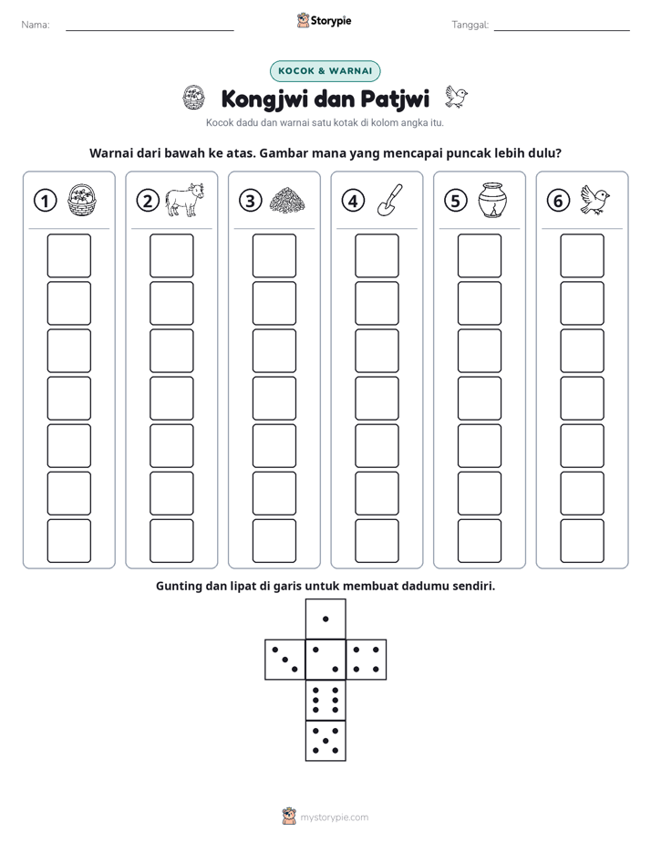 Gulung & Warnai