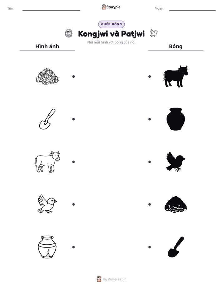 Ghép Hình Bóng