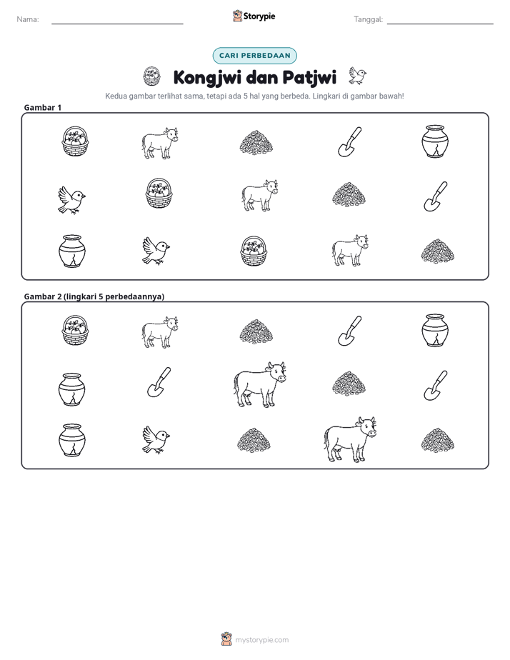 Temukan Perbedaannya