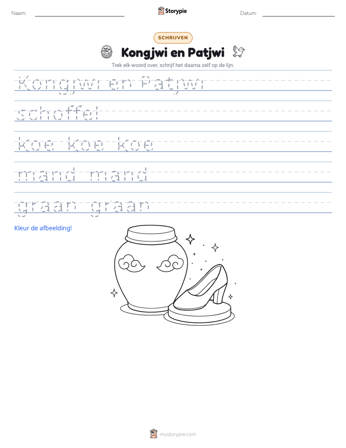 Schrijf Oefening