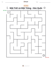 Xem trước tài liệu in sẵn Mặt Trời và Mặt Trăng - Hàn Quốc