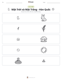 Xem trước tài liệu in sẵn Mặt Trời và Mặt Trăng - Hàn Quốc