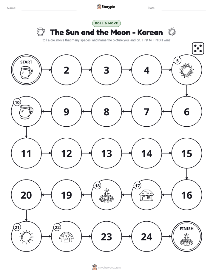 Roll & Move Game