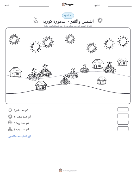 مشهد العد