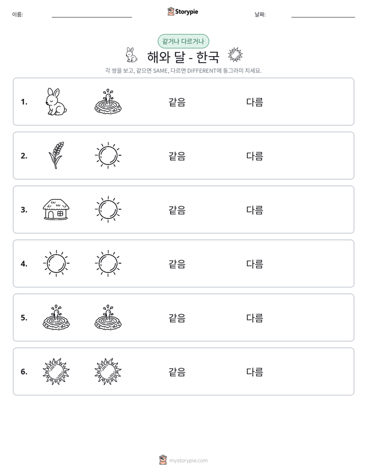 같은 것 또는 다른 것