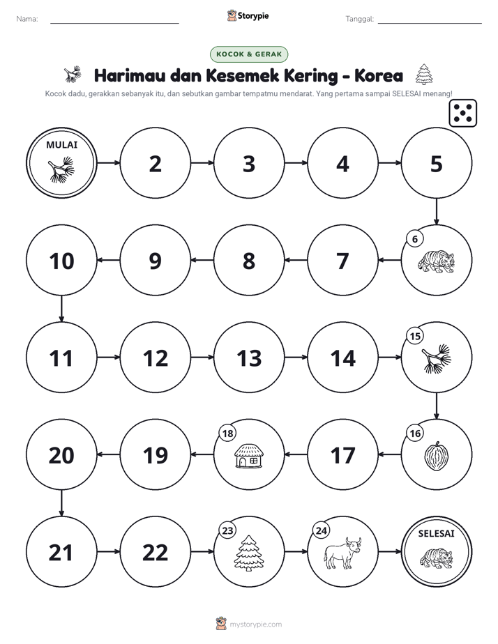Permainan Gulung & Pindah