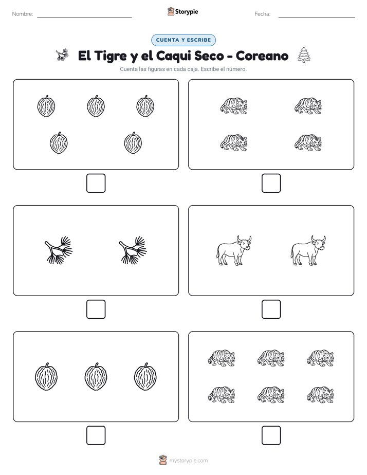 Cuenta y Escribe