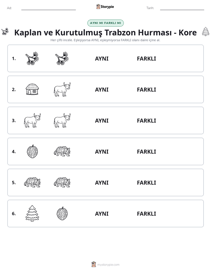 Aynı mı Farklı mı