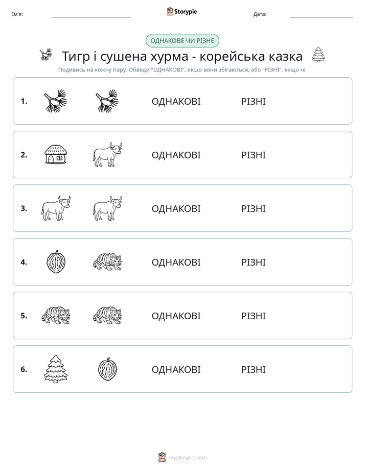 Однакові чи різні
