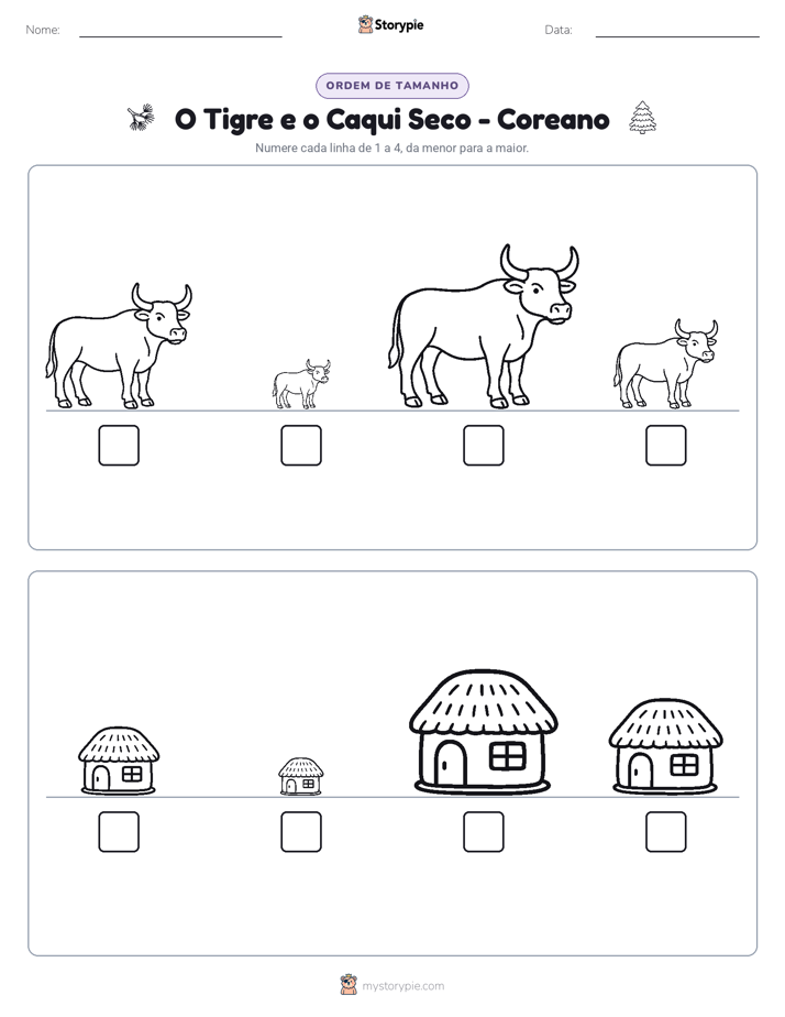 Ordem de Tamanho