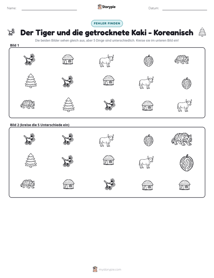 Finde den Unterschied