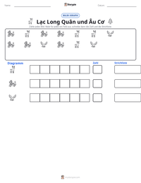 Lạc Long Quân und Âu Cơ druckbare Arbeitsblatt Vorschau