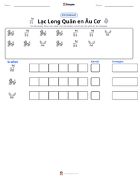Lạc Long Quân en Âu Cơ afdrukbare werkblad voorbeeld