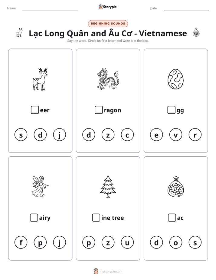Beginning Sounds