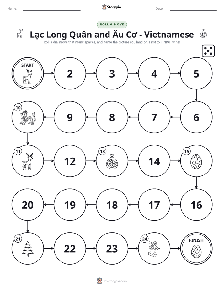 Roll & Move Game