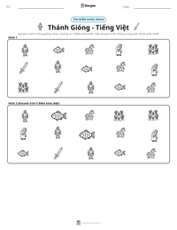 Xem trước tài liệu in sẵn Thánh Gióng - Tiếng Việt