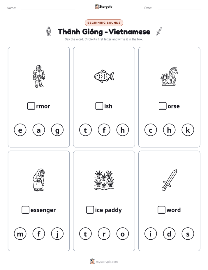 Beginning Sounds