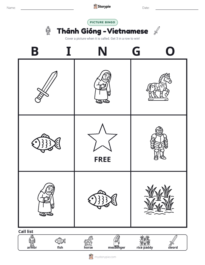 Picture Bingo