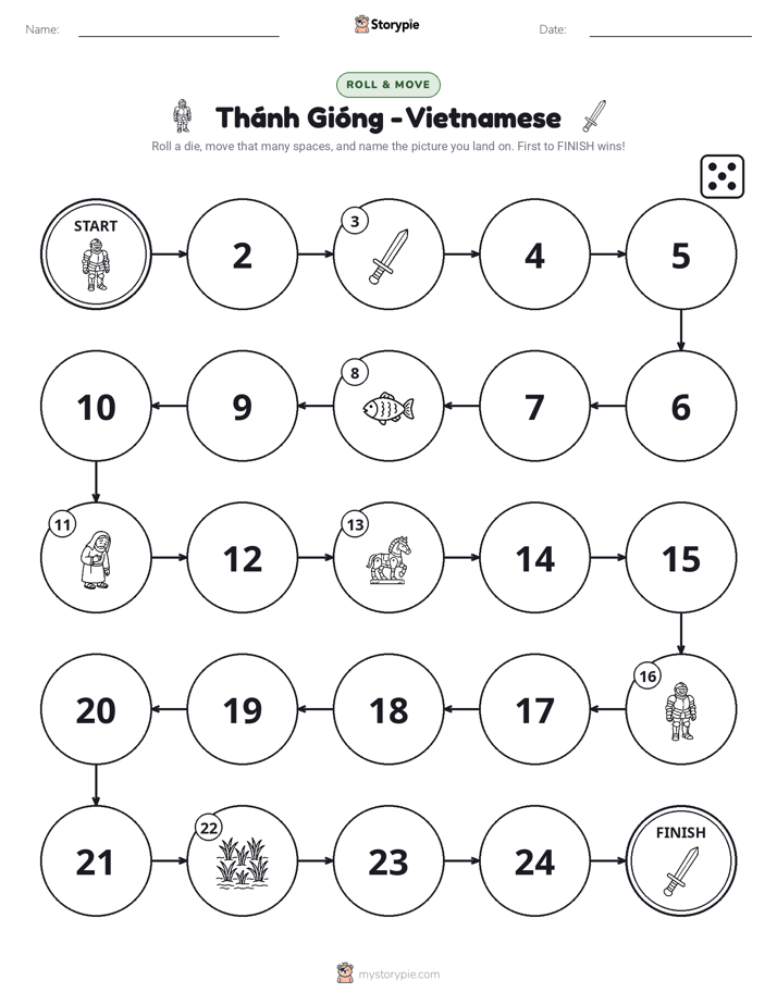 Roll & Move Game