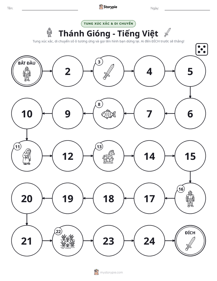 Trò Chơi Cuộn & Di Chuyển