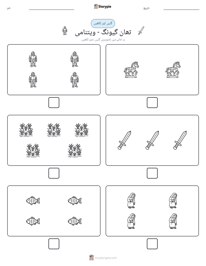 گنیں اور لکھیں