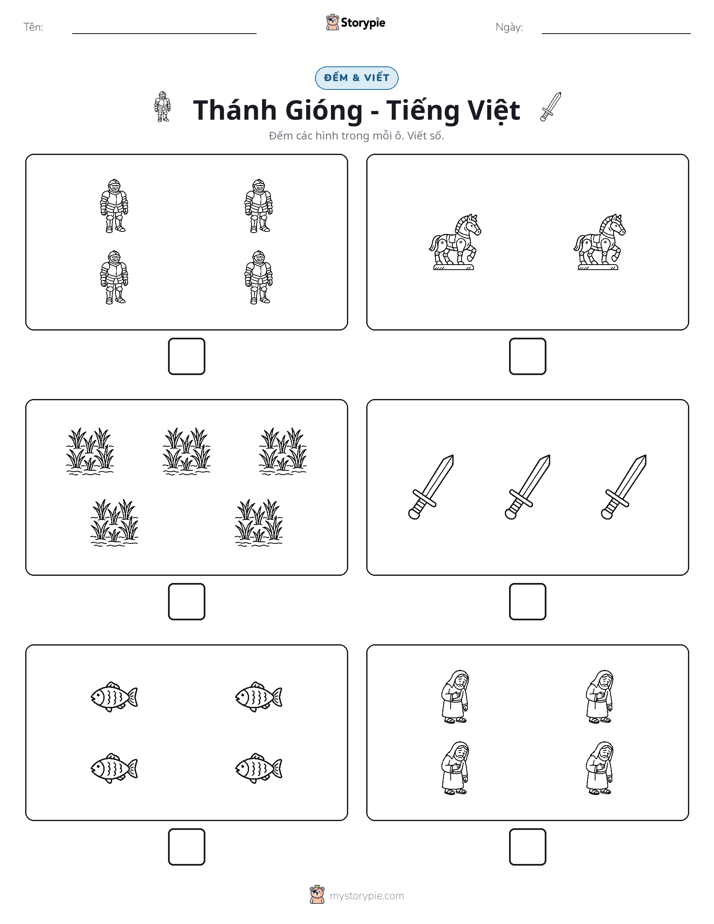 Đếm & Viết