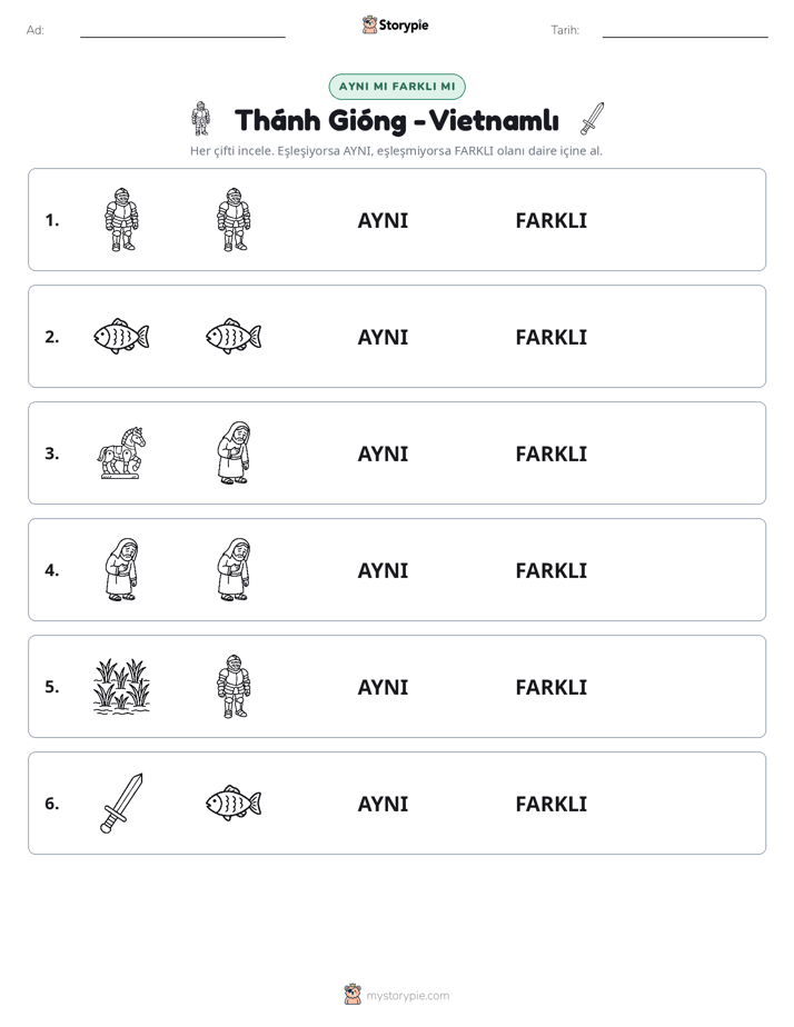 Aynı mı Farklı mı
