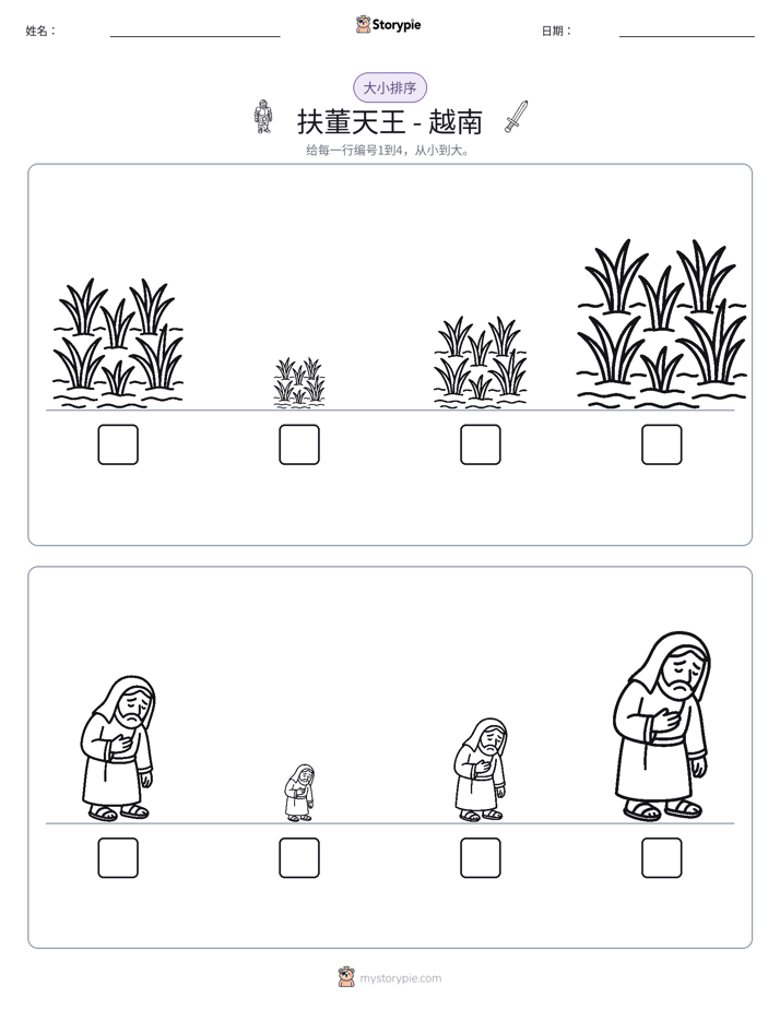 大小排序
