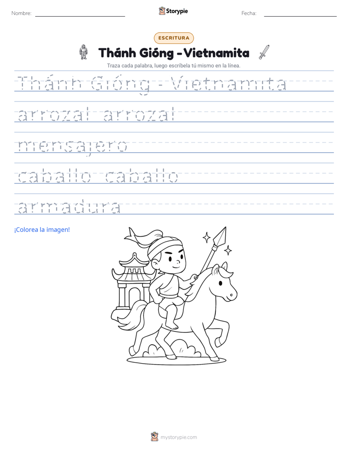 Práctica de Escritura