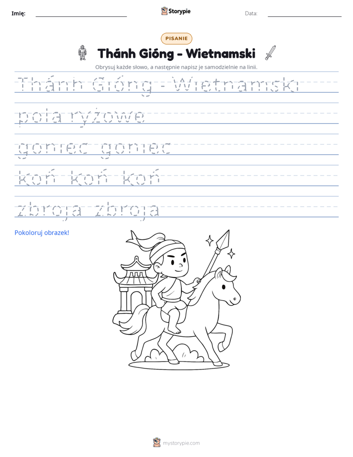 Ćwiczenie Pisania