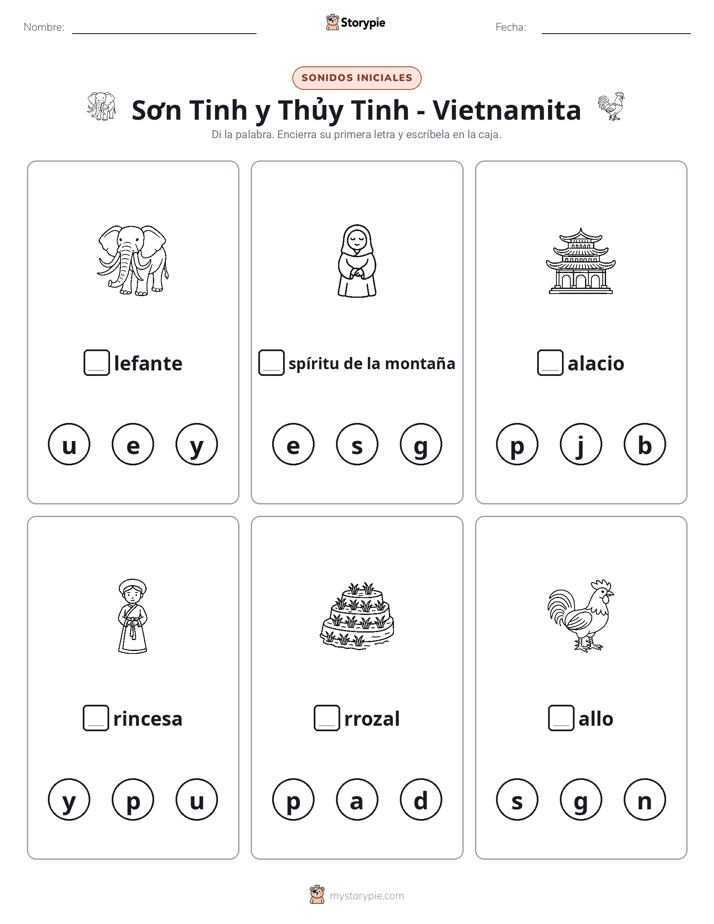 Sonidos Iniciales