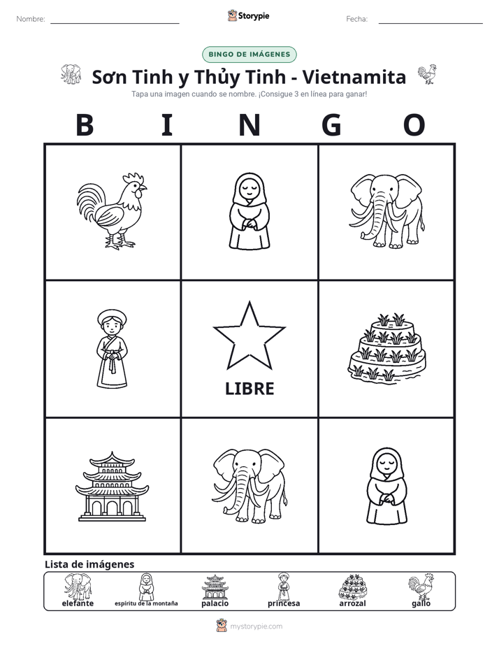 Bingo de Imágenes