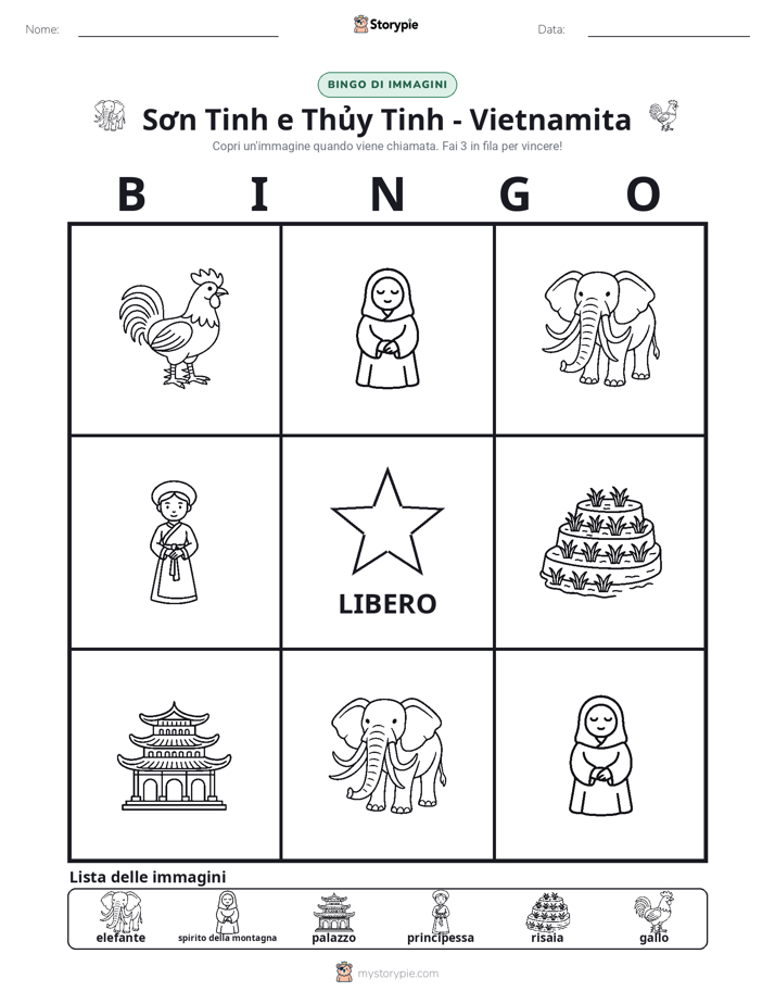 Bingo delle Immagini