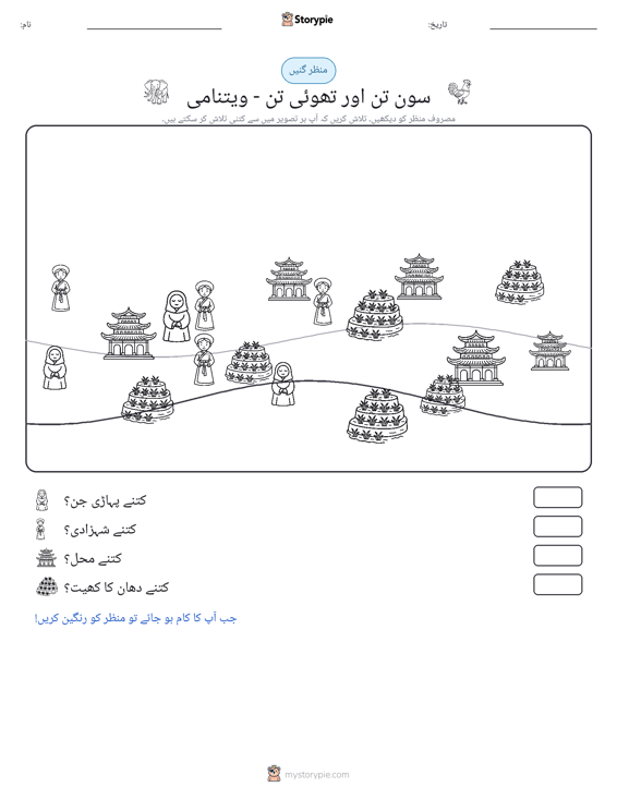 گنتی کا منظر
