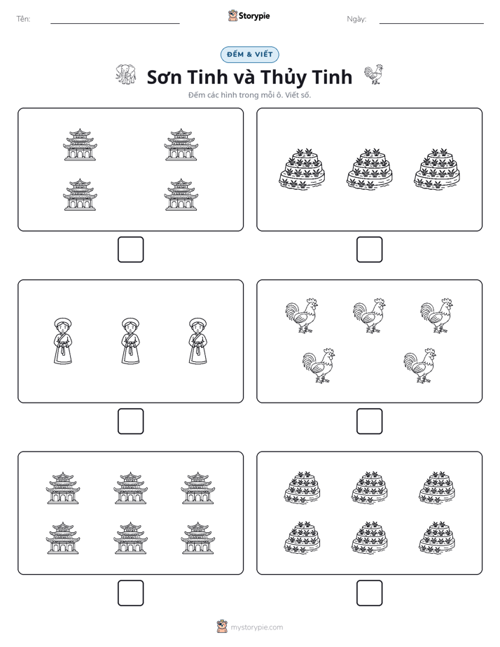 Đếm & Viết