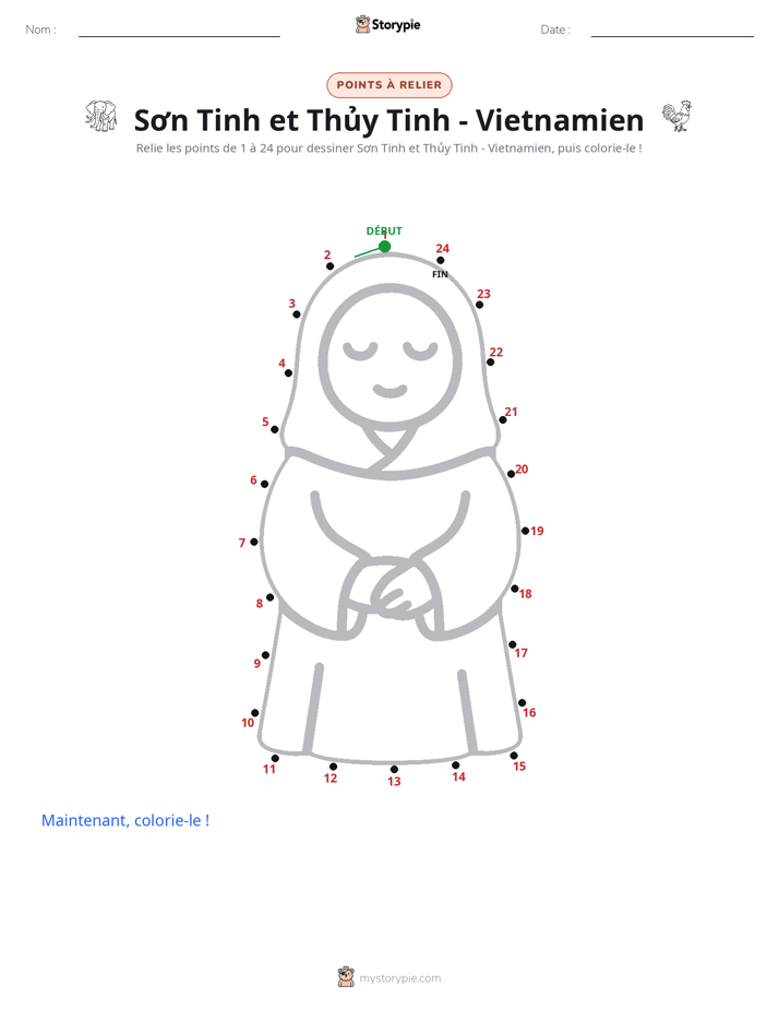 Relie les points