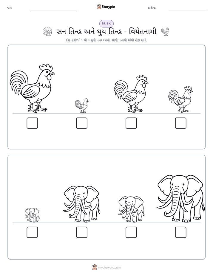 આકાર ક્રમ