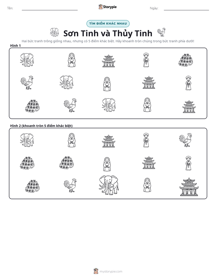 Tìm Sự Khác Biệt