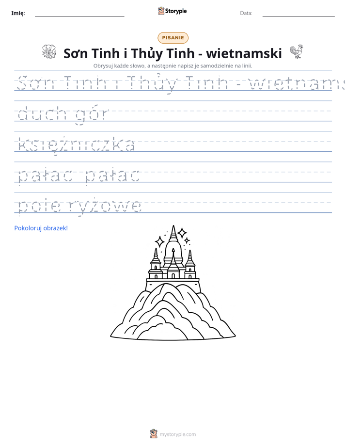 Ćwiczenie Pisania