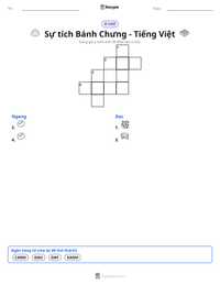 Xem trước tài liệu in sẵn Sự tích Bánh Chưng - Tiếng Việt