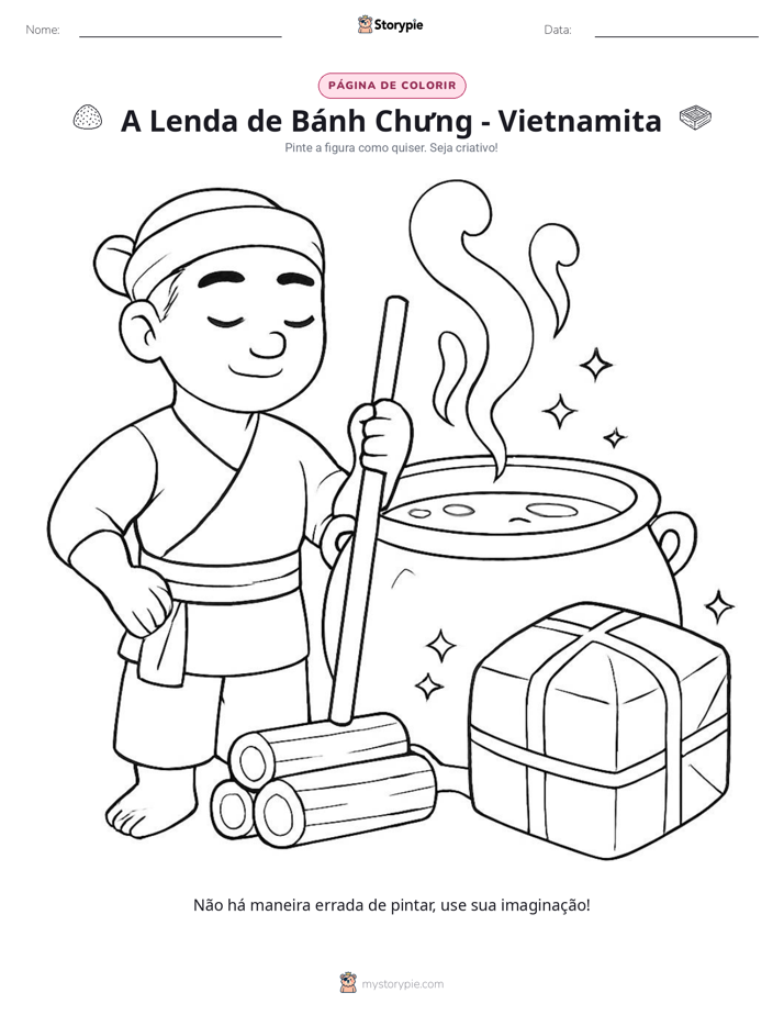 Página para colorir